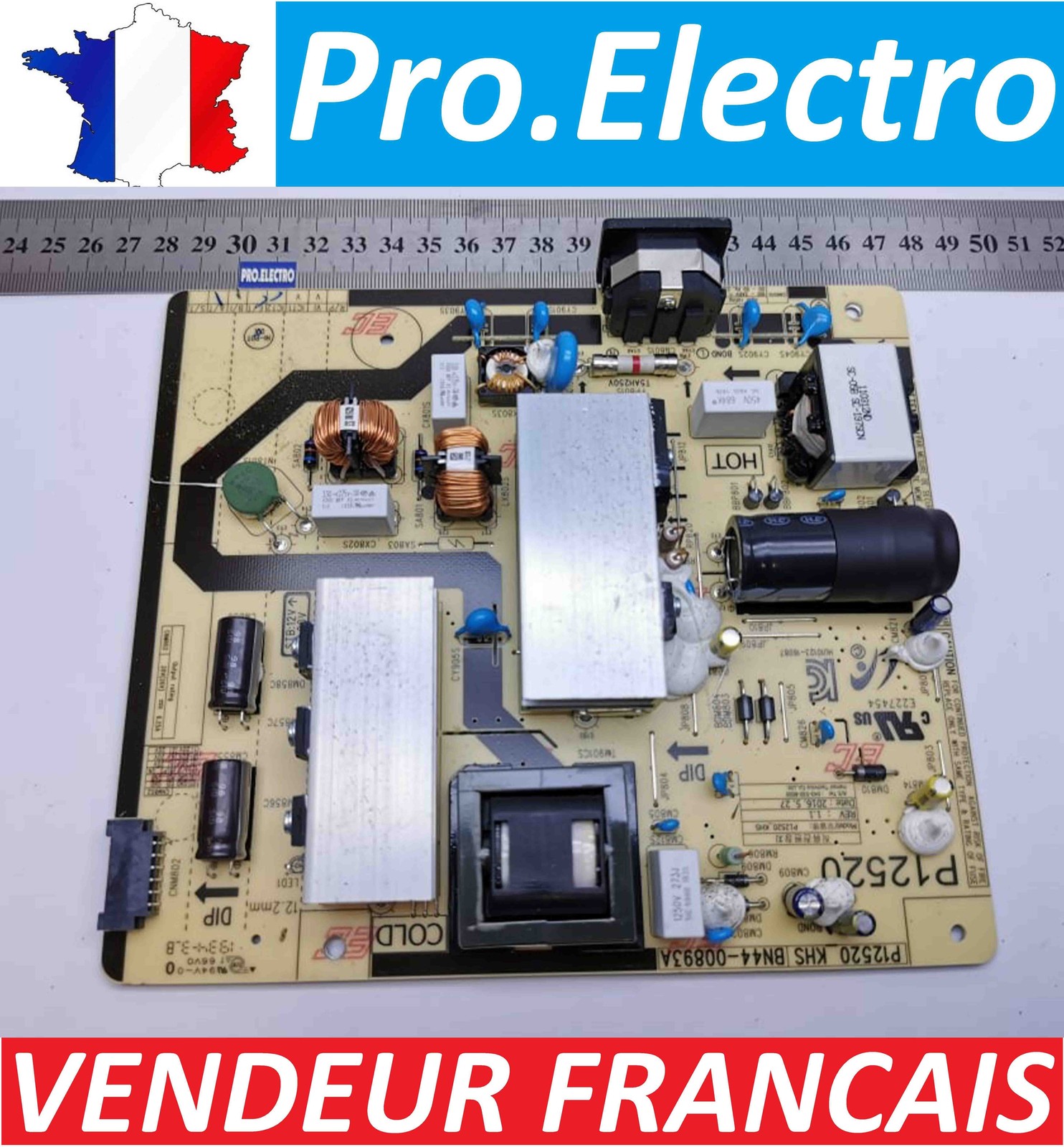 Alimentation PSU Samsung C34H890WJU carte BN44-00893A P12520_KHS