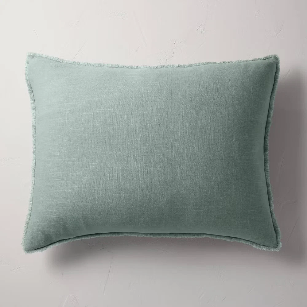 King Euro Heavyweight Linen Blend Throw Pillow Washed - Casaluna
Opens in a new window or tab