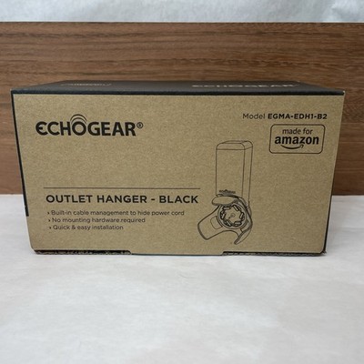 EchoGear - Outlet Hanger Black for Echo Dot (4th Gen) Model EGMA-EDH1-B2