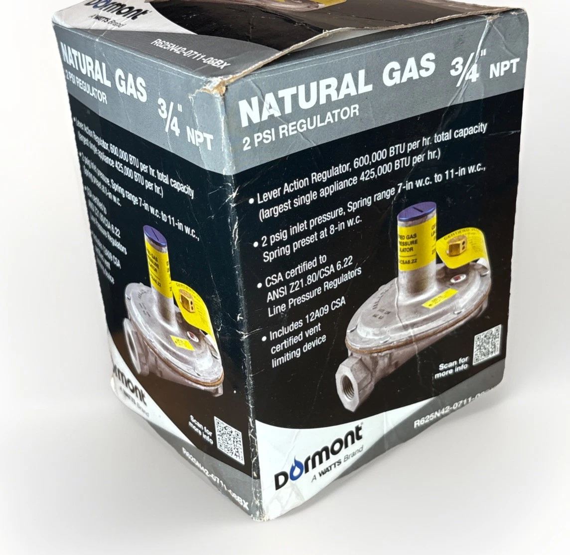 Reguladores Dormont R625N42-0711-08BX 3/4 NPT 2 psi foto 2