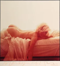 MARILYN MONROE 8.5X11 SIGNED PHOTO 1953 PLAYBOY NORMA JEAN BAKER POSTER REPRINT