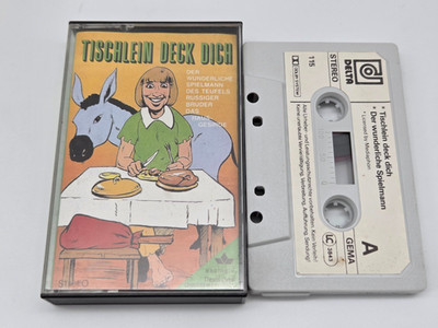  MC Hörspiel Kassette Delta Rarität Tischlein Deck Dich  