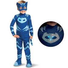 Disguise PJ Masks Catboy Deluxe Light-Up Costume w/Batteries Toddler S 2T 