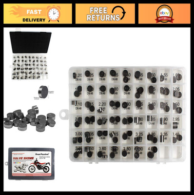 9.48mm Valve Shims Kit 156 Pieces, 1.2mm-4.0mm in 0.05mm Increments for Motorcyc