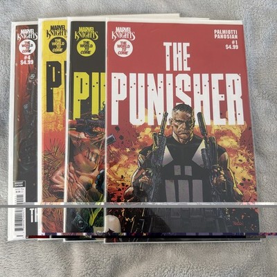 Marvel Comics Marvel Knights The Punisher #1-4 Complete Series 1st Print 2025