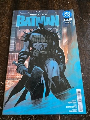 Absolute Batman #1 2nd PRINT Scott Snyder Dragotta Cover (DC Comics, 2024)