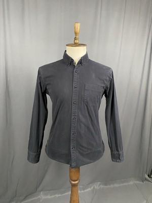 Kith Garment Dyed Herren Schwarz Denim Overshirt Jacke Größe M