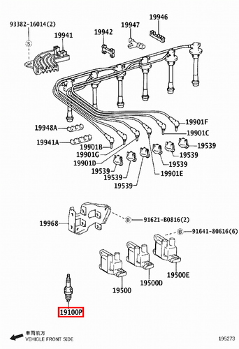 Genuine Prado VZJ95 VZJ90 VZJ125 VZJ121 VZJ120 5VZ 3.4 Petrol Spark Plug x6 - Picture 14 of 20
