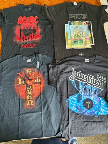Judas Priest, Black Sabbath, AC/DC, Led Zeppelin t shirt men | eBay