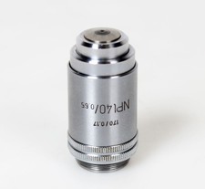 Leitz NPL40 40x Microscope Objective NPL 40/0.65, 170/01.7