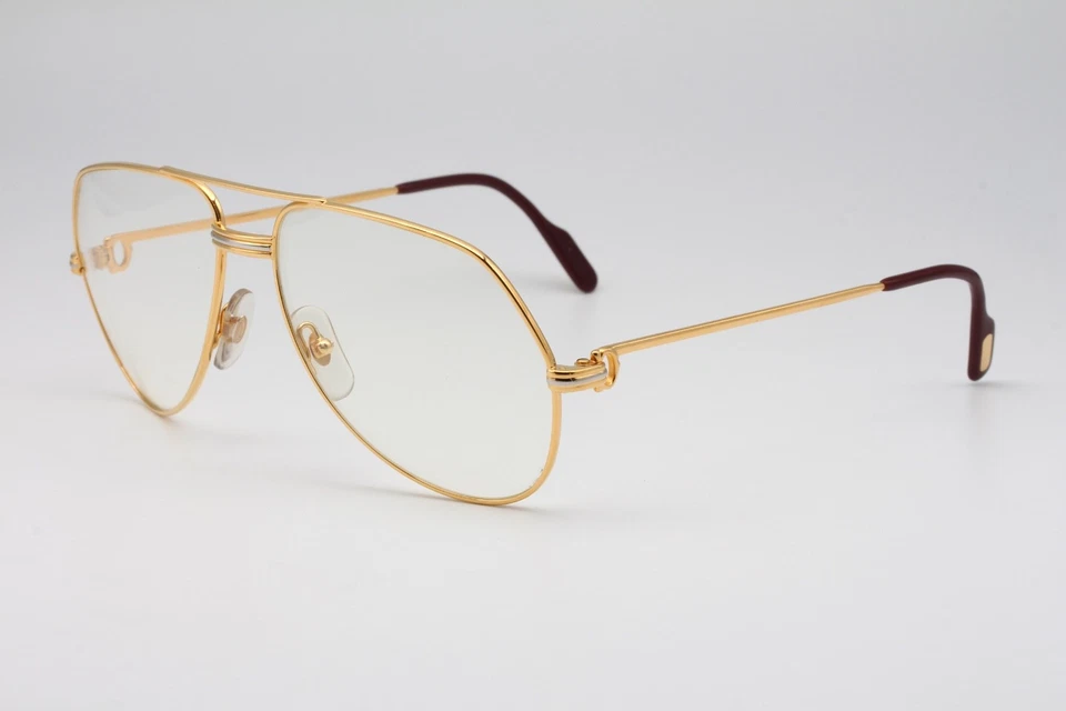 Vintage Cartier Vendome eyeglasses made in France 1983 - Bild 3 von 4