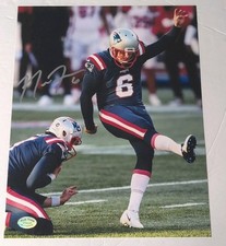 Nick Folk Auto Autograph 8x10 Signed NFL Patriots 