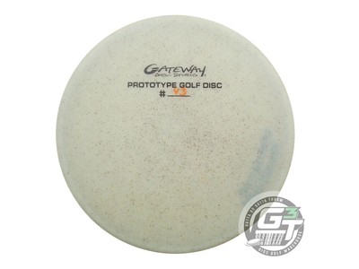 USED Gateway Hemp Blend Super Glow PROTOTYPE 43 176g Gray Putter Golf Disc