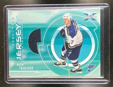 2002-03 Be a Player Signature Series Game Used Jersey Keith Tkachuk