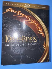 The Lord of the Rings Trilogy Extended Editions Blu-ray Elijah Wood NEW