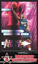 1999-00 Fleer Force Jerry Stackhouse Attack Force Forcefield #16A Pistons
