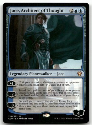 Jace, Architect of Thought #114 (NM) Commander 2020 C20 Magic MTG