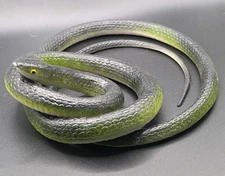 53” Large Rubber Snake Super Realistic Fake Snake toy So Real Pranks Garden Prop