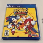 Sonic Mania (PlayStation 4 PS4, 2017) TESTED FREE SHIPPING