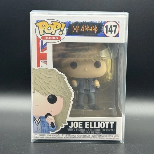 Funko Pop! Rocks: Def Leppard's Joe Elliott #147 W/ Protector