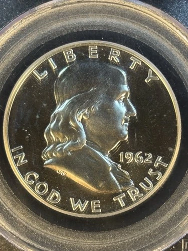 1962 Benjamin FRANKLIN Silver HALF DOLLAR PCGS PR68 50C Proof Uncirculated