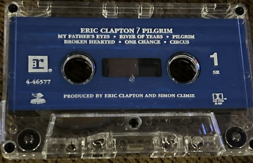 ERIC CLAPTON PILGRIM CASSETTE ALBUM - Picture 3 of 4