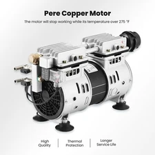 5.2 CFM Lake & Pond Air Pump Aerator Compressor Pump Aeration 3/4 HP 3 Acre Pond