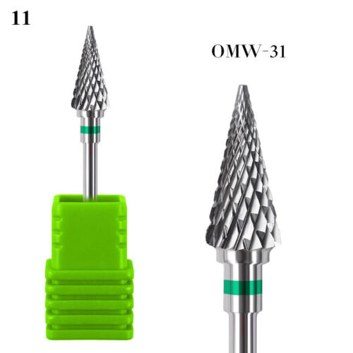 Carbide Tungsten Nail Drill Bit Manicure Drill For Milling Cutter Nail File % - Picture 22 of 111