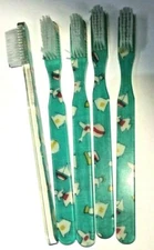 10-PACK  FUN Vintage Designer Toothbrush NEW  By Alan Stuart New York