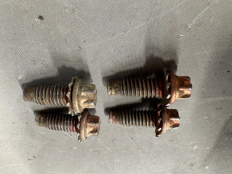 Ford Mustang Galaxie 1969 1970 asiento pernos de oruga canastilla Fairlane Torino Parklane Foto 3 de 4