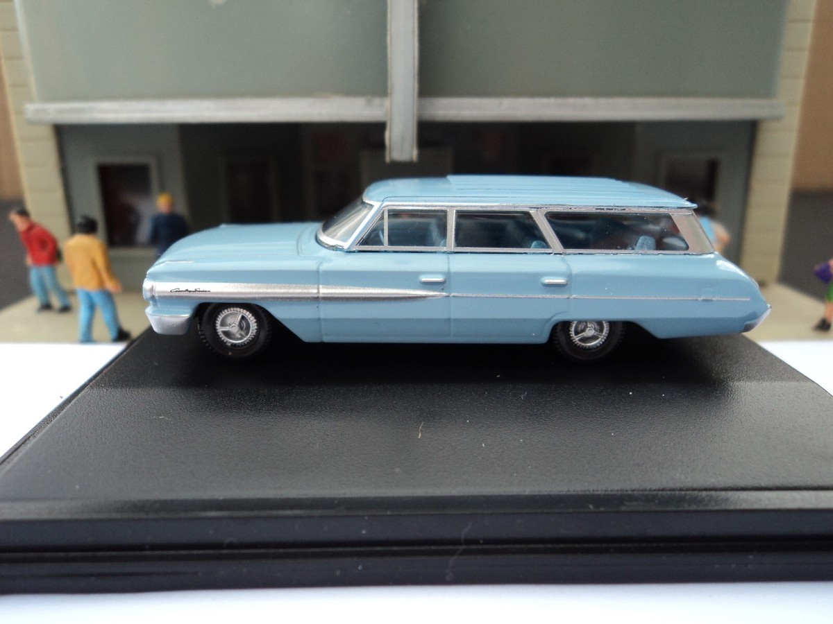 Oxford 1964 Ford Country Sedan Light Blue 1/87 HO diecast | eBay