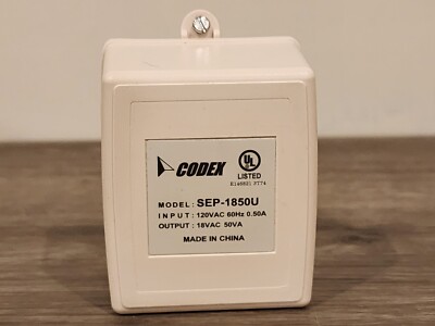 New Bosch Security Systems D1640 Transformer Plug In 16.5 VAC 40VA *FREE SHIP