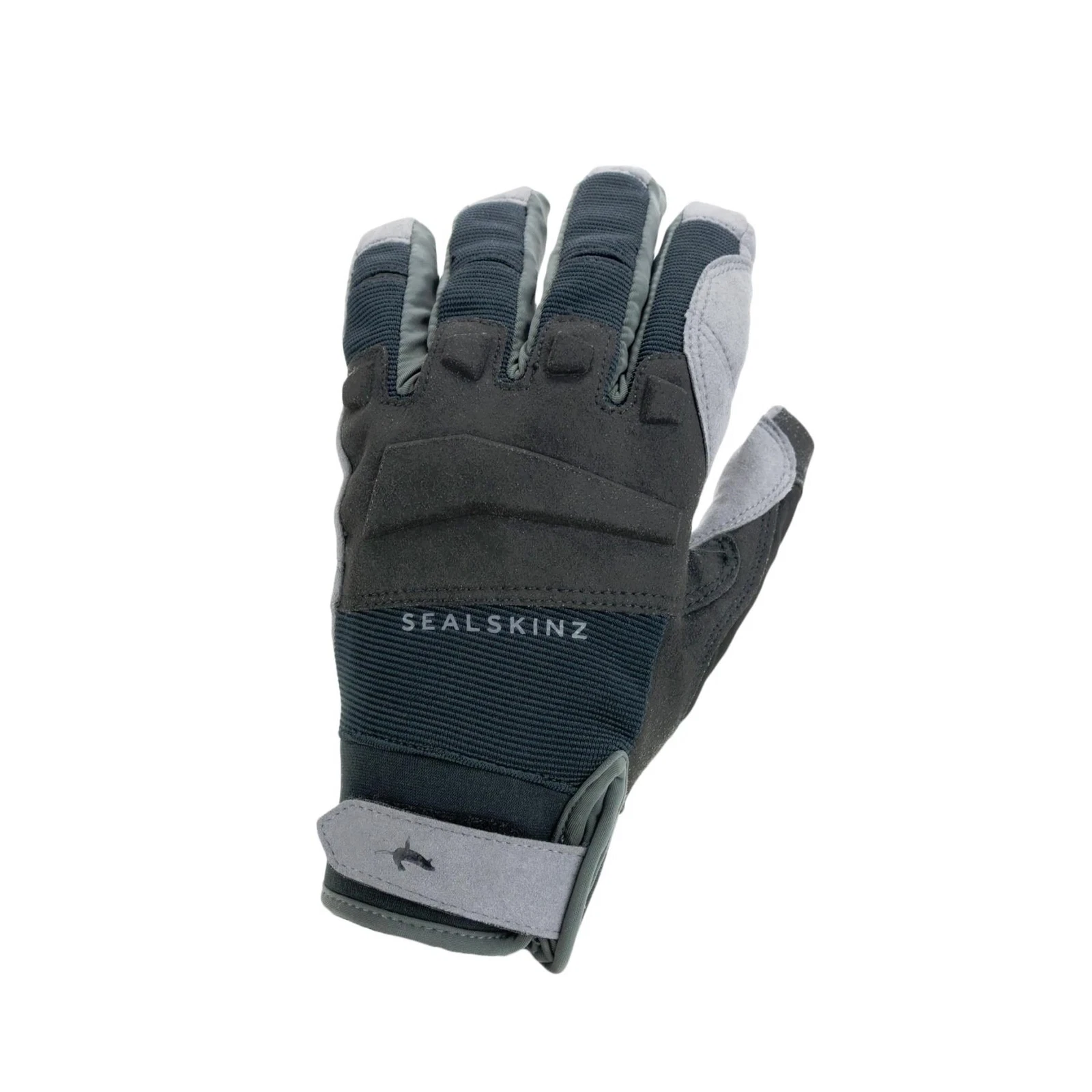 Waterproof Gloves Anti Slip Multi-layer All Weather Windproof Unisex - Black