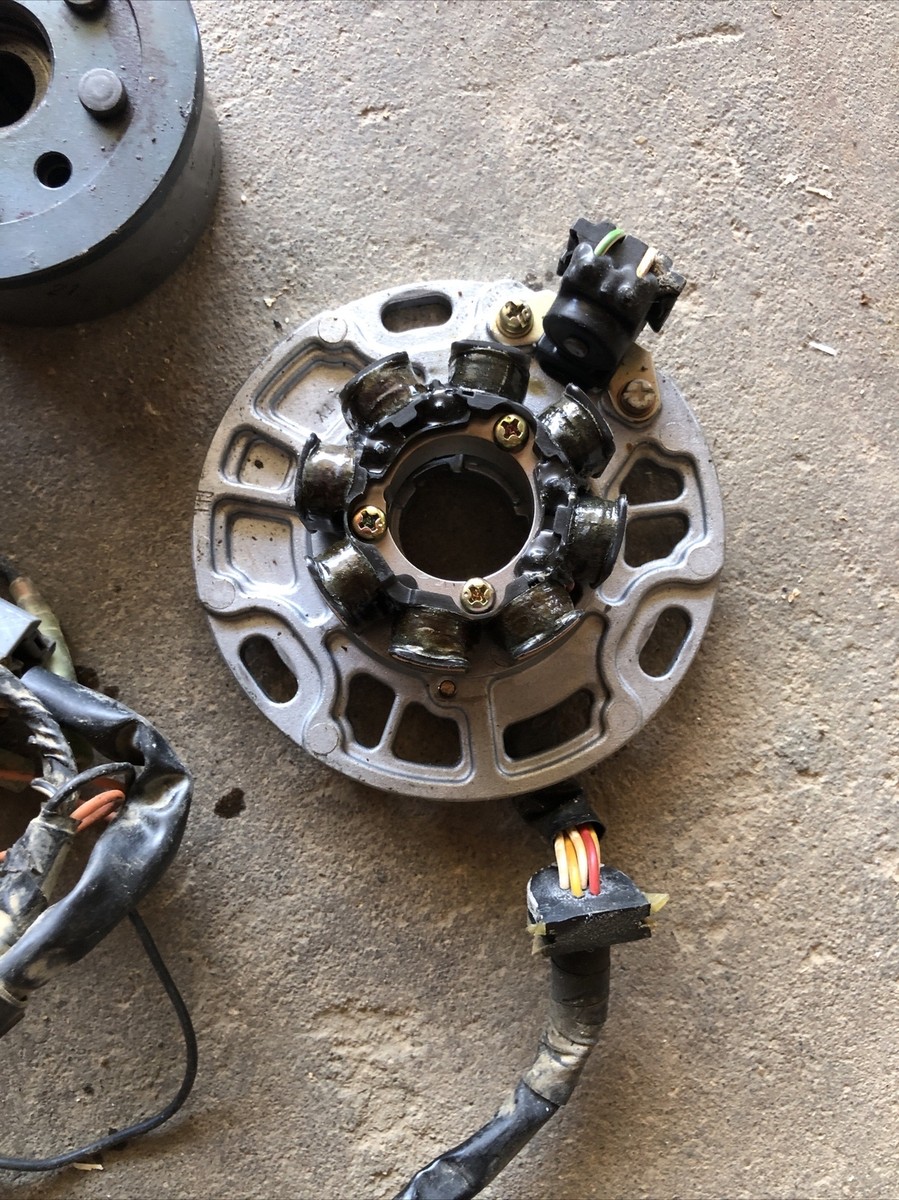 99 KAWASAKI KX 250 KX250 OEM STATOR FLYWHEEL CDI BOX COIL WIRING