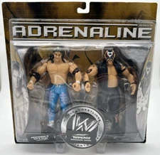 2006 Jakks WWE Adrenaline Road Warrior Animal & Johnny Nitro Series 18 Figures