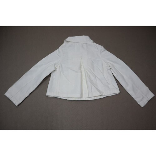 Polo Ralph Lauren White Denim Button Jacket Size 5 - Picture 2 of 6
