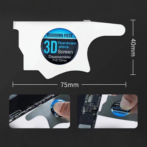 3D Phone LCD Screen Spudger 0.12MM Disassemble Open Pry Card Repairing Tool - Zdjęcie 3 z 8
