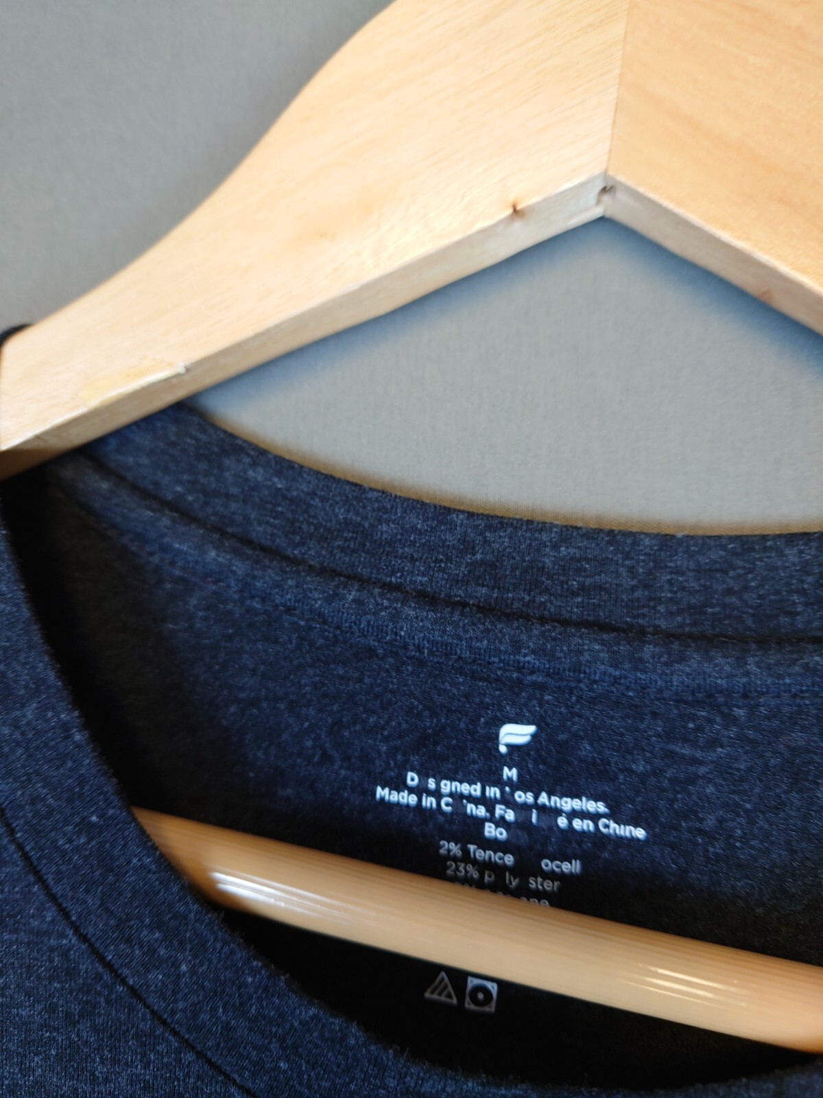 Fabletics Dark Gray Solid Gym Short Sleeve T Shir… - image 4