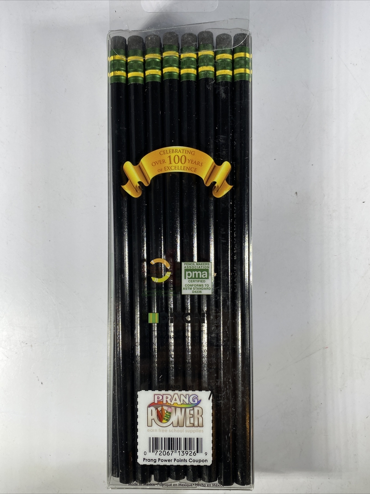 Ticonderoga Pencils | Wood-Cased Graphite #2 HB | Soft, Black | 24-Pack 13926