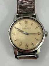 Eterna-Matic Swiss Mens Watch Vintage Eternamatic 17 Jewels Works Great