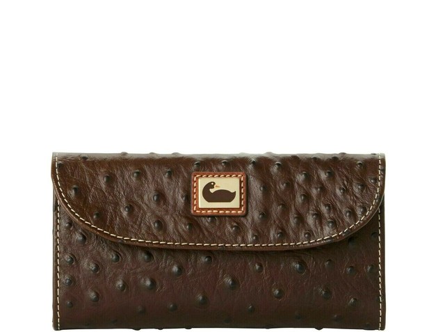 dooney ostrich wallet