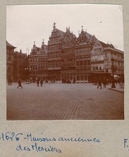 ANVERS c. 1900 - Maisons des Merciers Belgique - FD 54