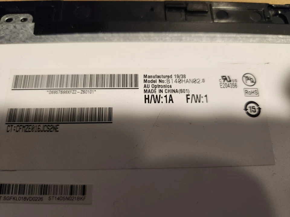 HP Laptop Screen Replacement 14" LCD LED Full-HD IPS AU Optronics B140HAN02  - Image 3 of 4