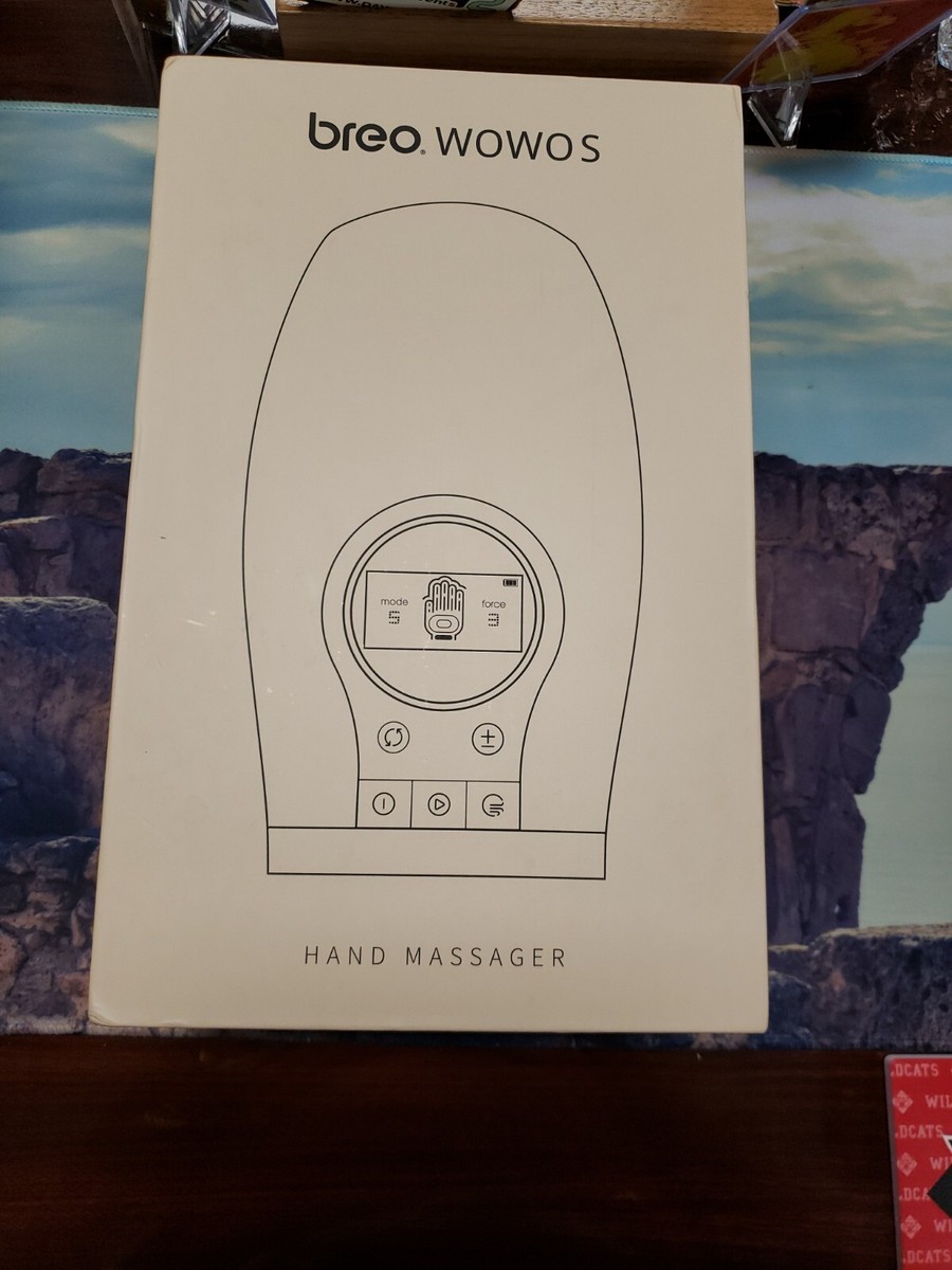 Breo WOWO S Cordless Rechargeable Hand Massager w Air Pressure