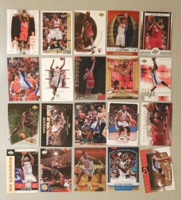20 Card Lot of Different ELTON BRAND Great Cards Includes (2) ROOKIES! FREE S&H!
