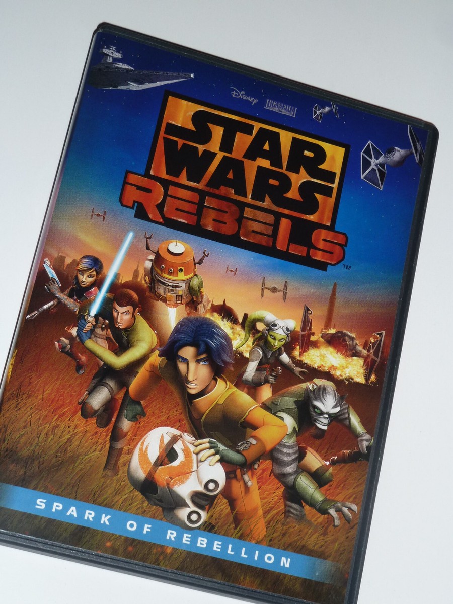 Star Wars Rebels: Spark of Rebellion DVD Disney sci-fi cartoon TV