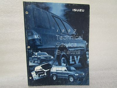 ISUZU TECHNICAL SERVICE BULLETINS visual data 6