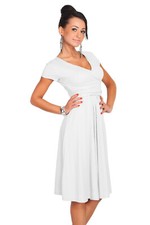 Sensible Womens Maternity Dress  Short Sleeve V-Neck Pregnancy Sizes 8-18 8416