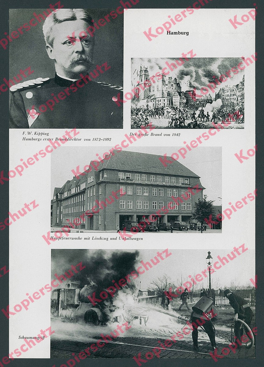 Berufsfeuerwehr München Hauptwache Dampfspritze Lkw Magirus