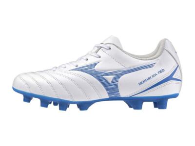 MIZUNO MONARCIDA NEO III SELECT JR BABY NATURGRAS FARBE WEISS HELLBLAU